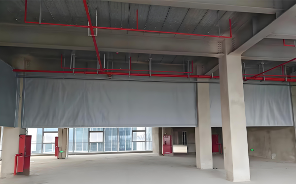 临夏市防火布挡烟垂壁