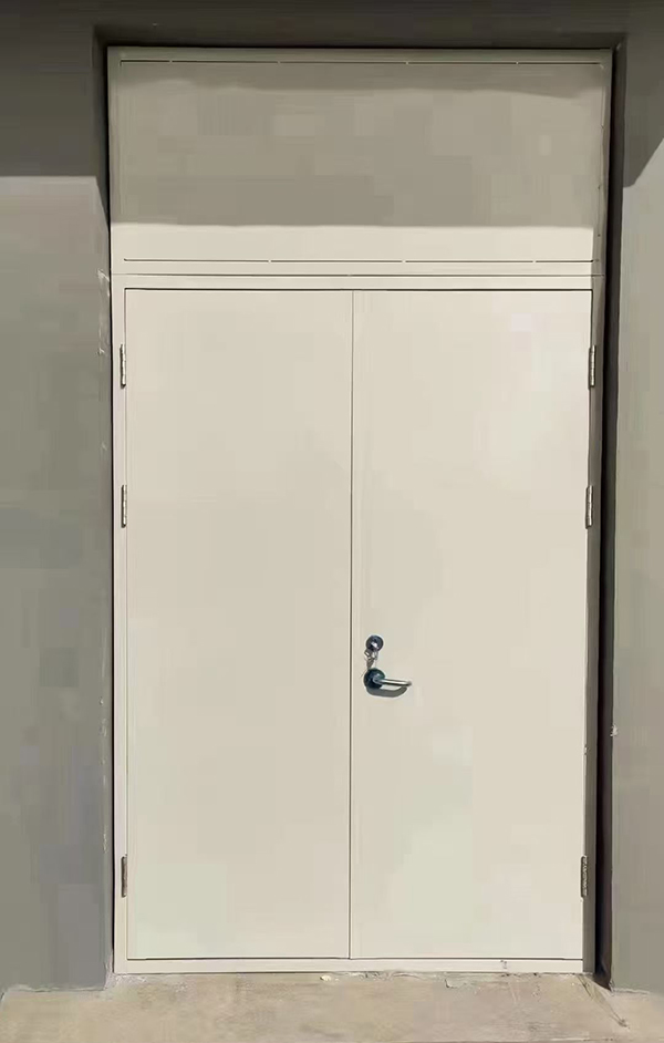 展览馆项目完成大跨度临夏市防火门安装 展览馆项目完成大跨度临夏市防火门安装