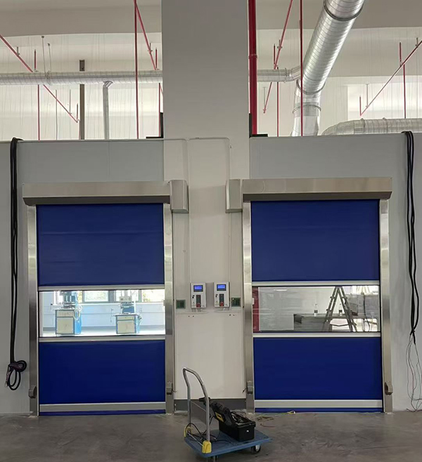 临夏市快速临夏市卷帘门助力食品加工车间环境升级